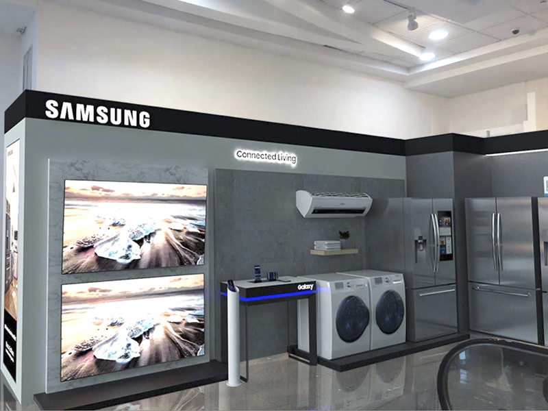 Render Samsung Exhibits